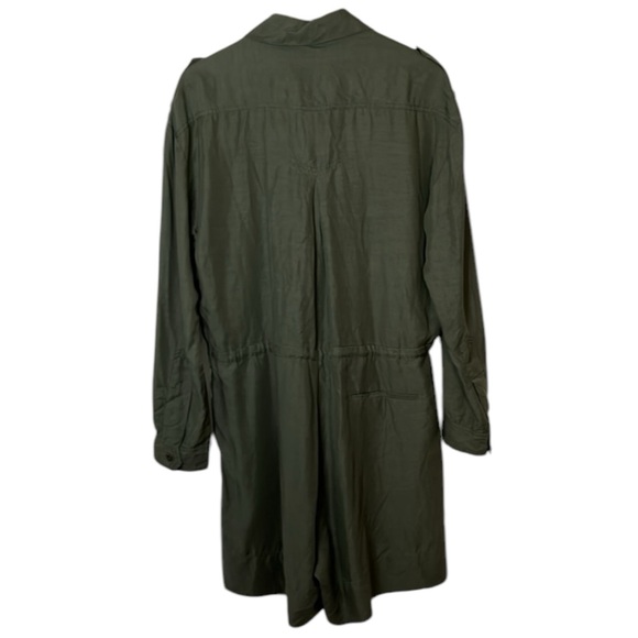 New Zara SRPLS Limited Edition Shorts Romper Utility Army Collection - Picture 8 of 9